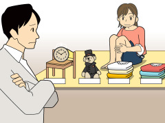 娘のバザー