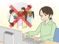 レジ待ち無し