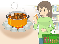 キャンプ準備