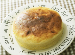 カッテージチーズスフレケーキ