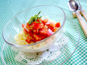トマトの夏パスタ