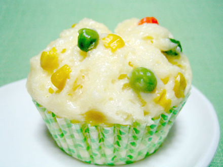 チーズ蒸しパン