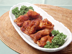 和風でジューシーな鶏の唐揚げ