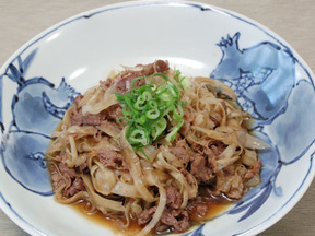 ゴボウと牛肉のきんぴら
