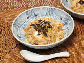 ツナとキムチのチャーハン