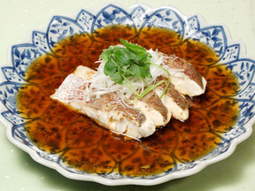 白身魚の中華蒸し