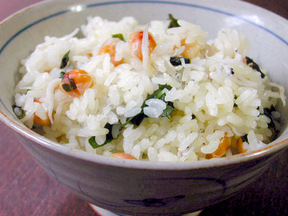 炒り豆ご飯