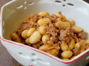 大豆入り肉そぼろ