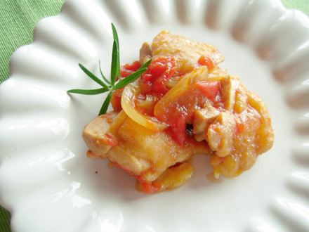簡単!鶏肉のトマト煮
