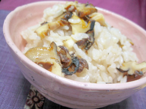 サザエご飯