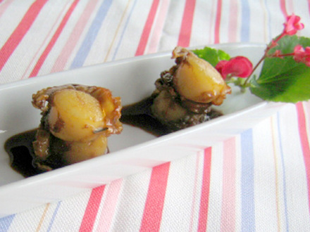 ホタテのイタリアン風照り焼き