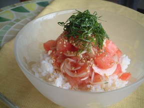 さらさら朝どんぶり