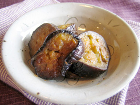 ナスの味噌炒め煮
