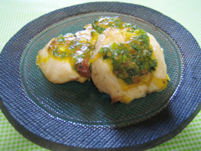 ネギ味噌焼き鶏