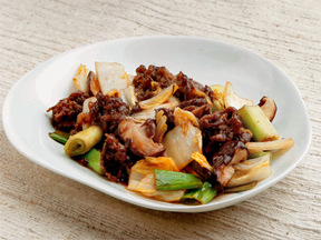 牛肉の中華炒め