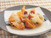 甘納豆とクリームチーズのパリパリ揚げ