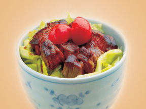 サイコロ丼