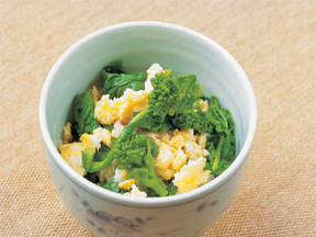 菜の花の炊き込みご飯