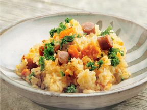 カボチャの炊き込みご飯