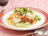 カマンベールチーズとキャベツのパスタ