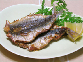 イワシのカレー揚げ