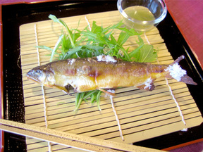 アユの塩焼き