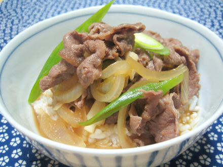 つゆだく牛丼