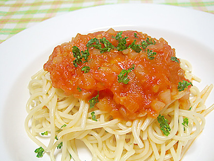 トマトのパスタ
