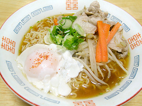 栄養アップのインスタントラーメン