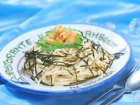 ウニのパスタ