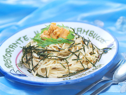 ウニのパスタ