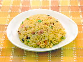 チャーシュー入りチャーハン