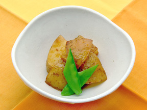 ジャガイモの揚げ煮