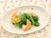 小松菜とエビの炒め煮