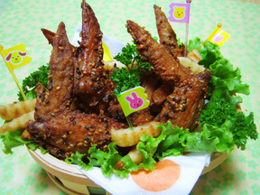 手羽先の香味揚げ