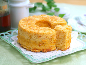 ゆずのシフォンケーキ