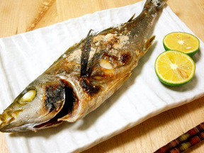 イサキの塩焼き