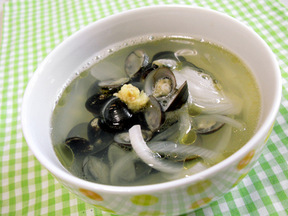 シジミの中華スープ