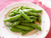 スナップえんどうの中華炒め