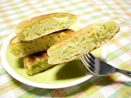 枝豆のパンケーキ