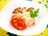 エリンギと鶏肉のロースト トマトソース