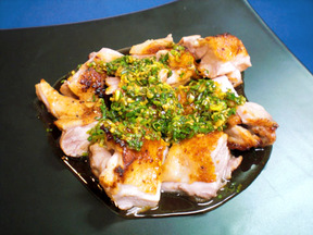 ネギだれチキン