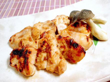 鶏肉の梅風味焼き