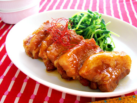 圧力鍋で簡単!東坡肉(トンポーロー)