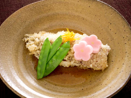 マダイの道明寺蒸し