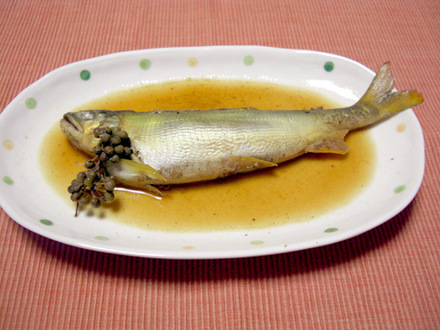 アユの実山椒煮