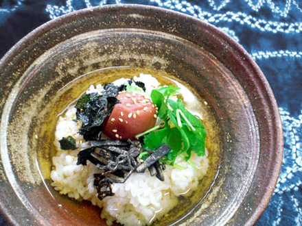 ごちそう梅茶漬け