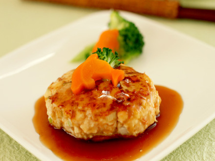 豆腐たっぷりヘルシーバーグ