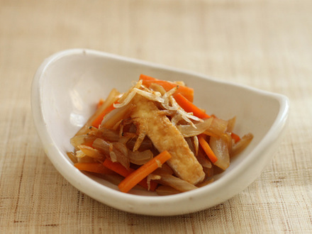 油揚げと野菜の重ね煮