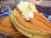 味噌風味のパンケーキ